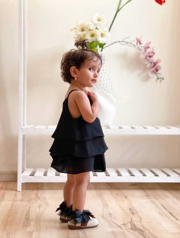 دوتیکه تاپ دامن حریر