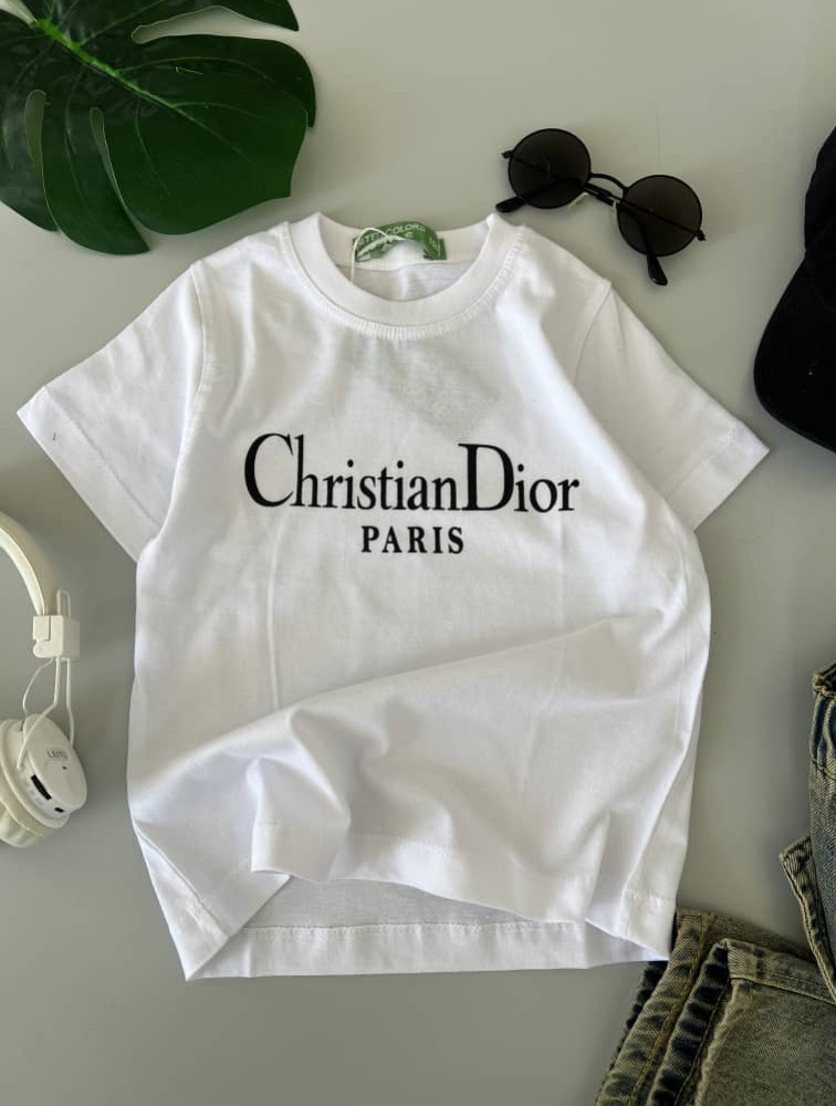 تیشرت طرح کریستین دیور