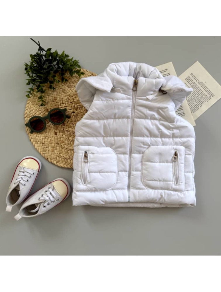 پافر سفید کلاه خرگوشی