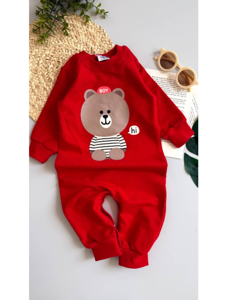 سرهمی قرمز طرح تدی