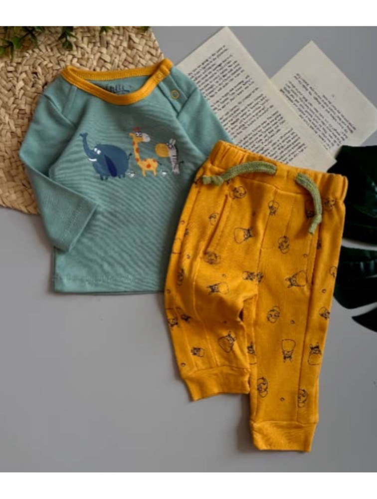 ست بلوز شلوار طرح حیوانات