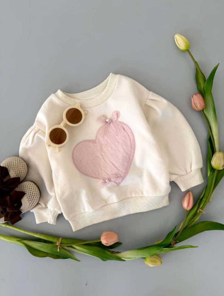 دورس سفید طرح قلب