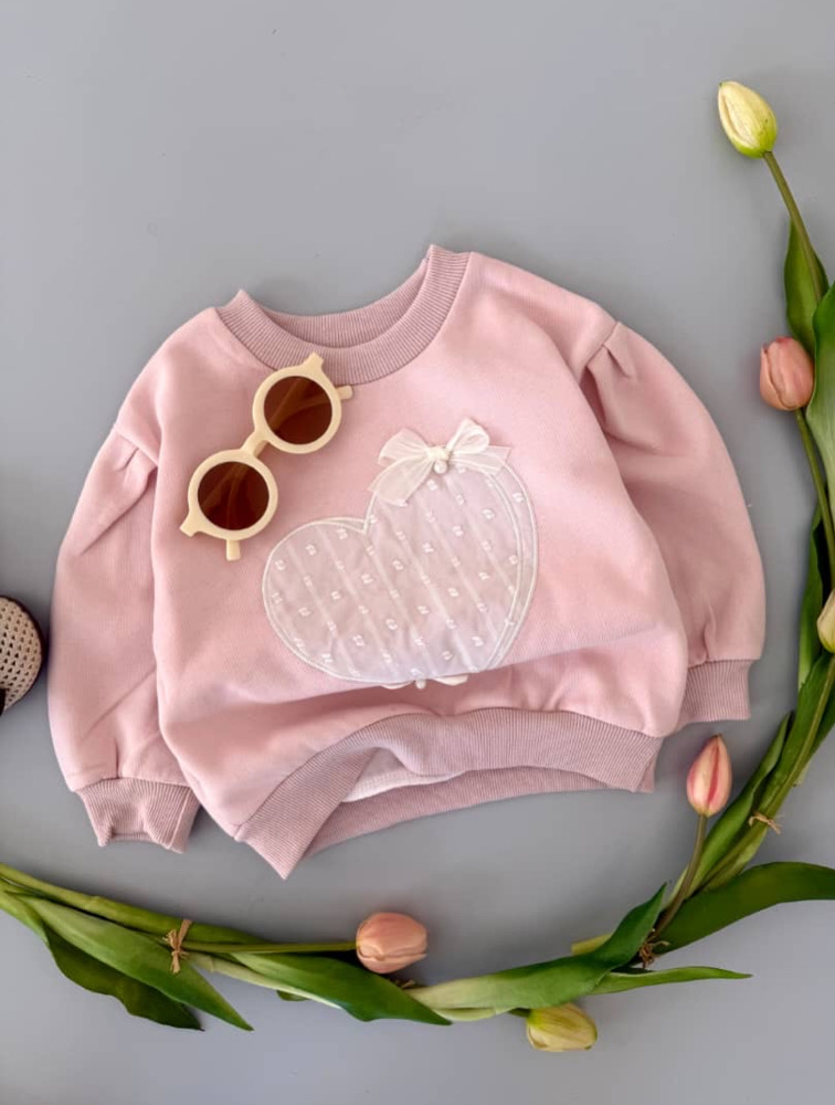 دورس صورتی طرح قلب