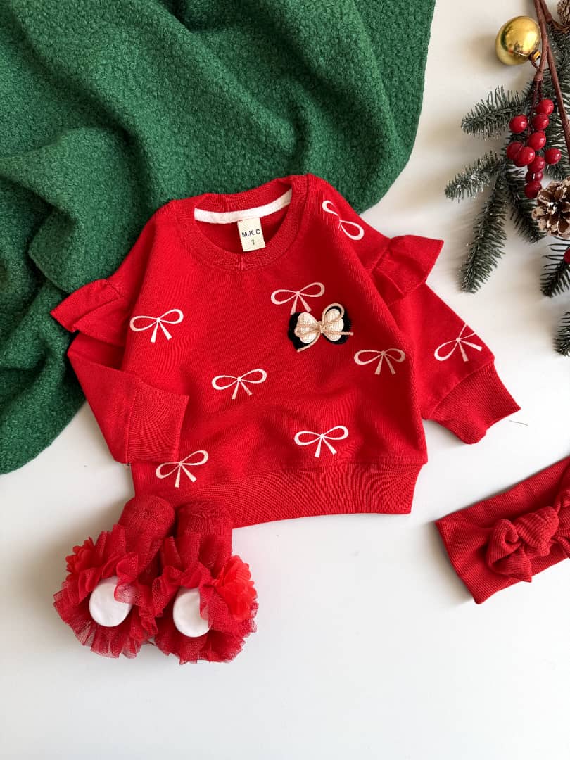 دورس قرمز آستین چین