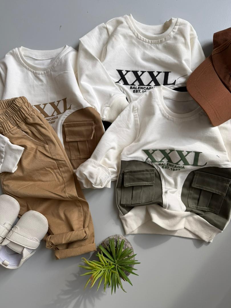 دو تیکه کتان XXXL