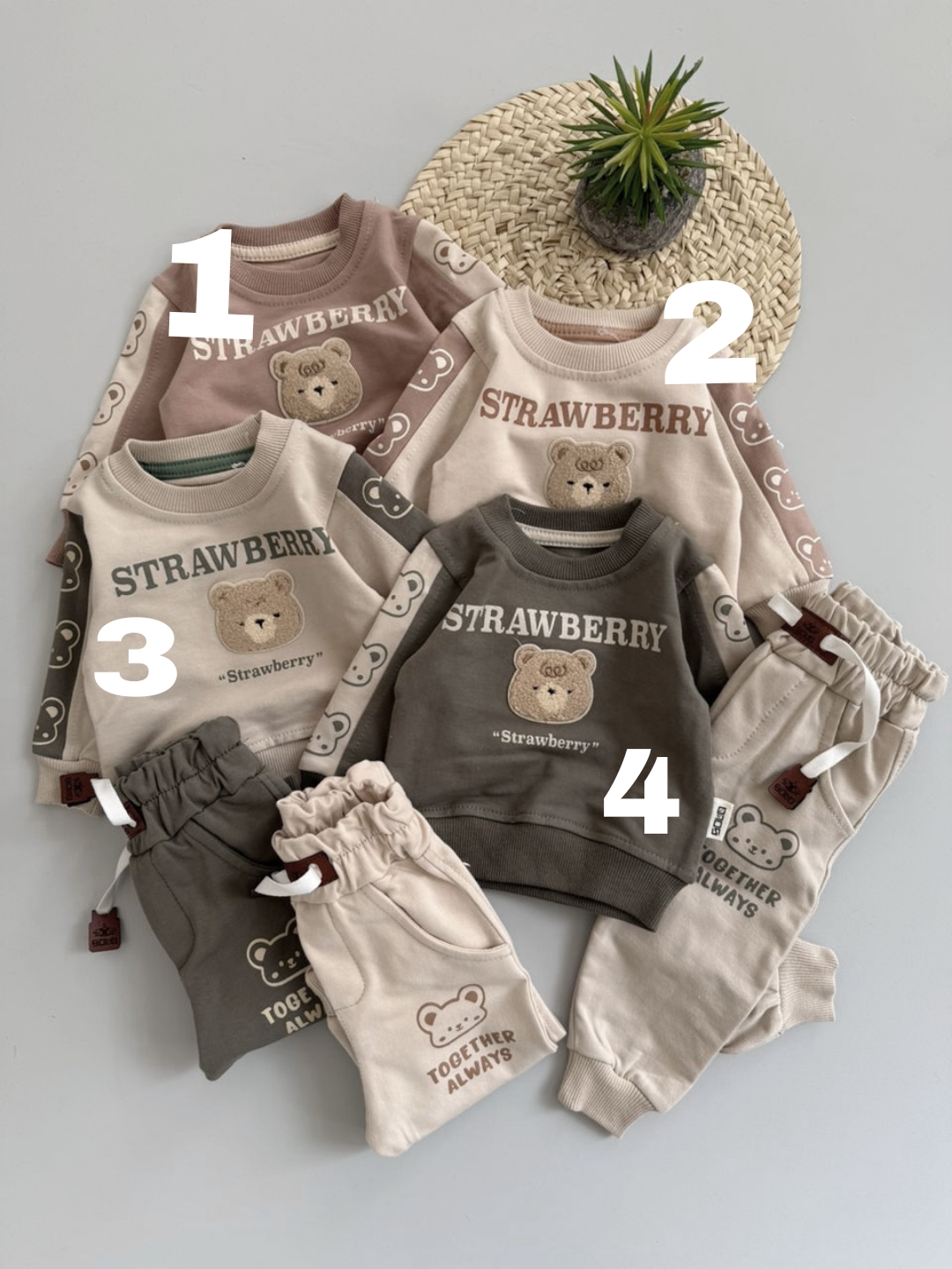 بلوز شلوار خرس sttawberry