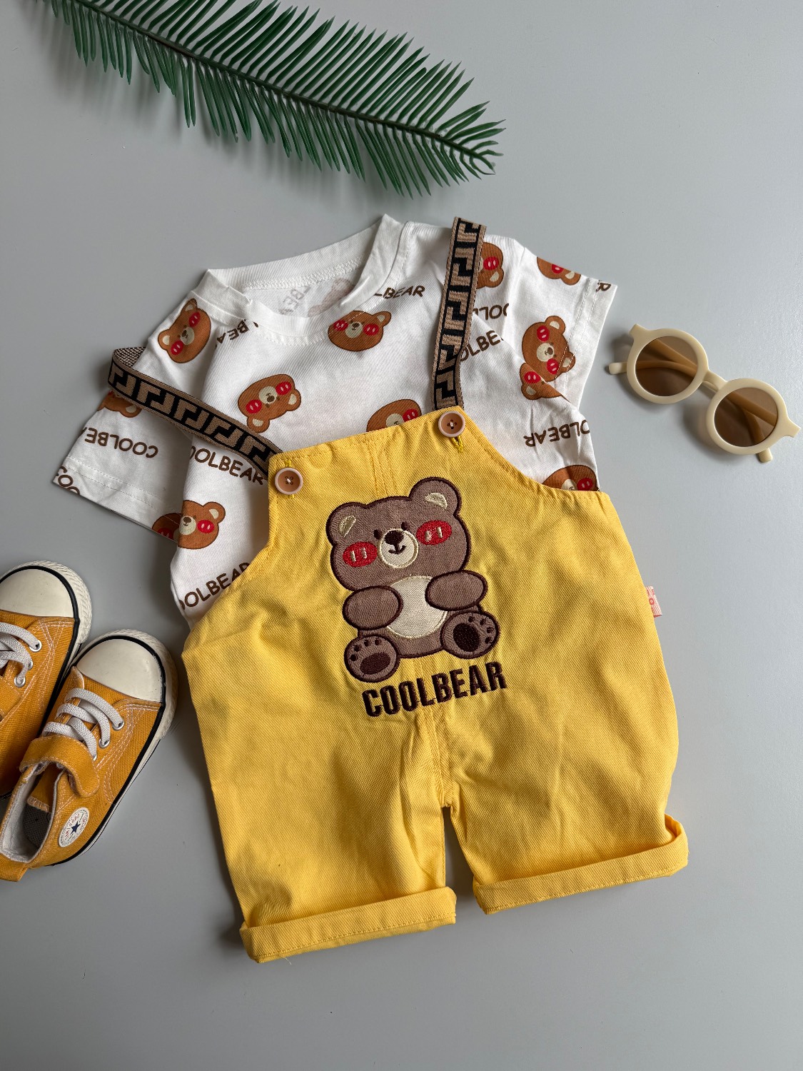 ست تیشرت بیلر شلوارکی bear