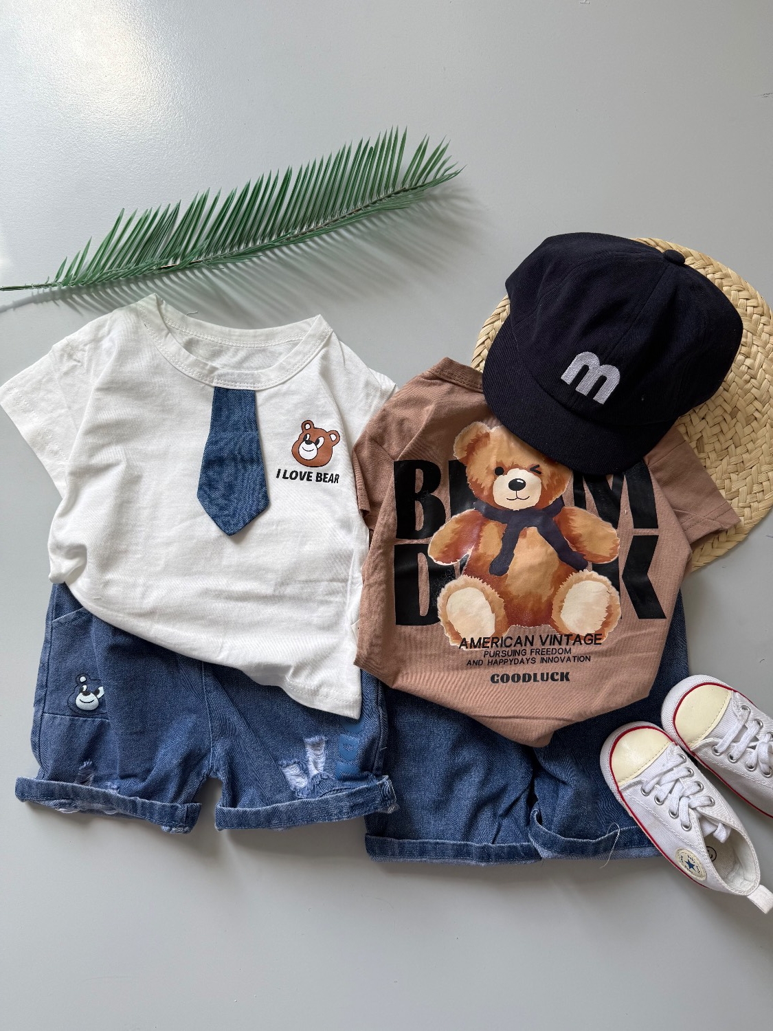 تیشرت شلوارک کراواتی