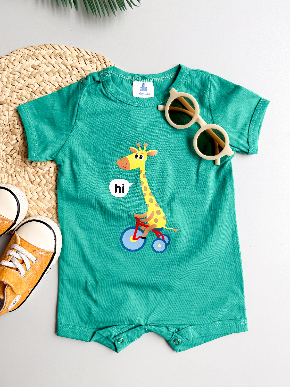 رامپر سبز فیروزه ای زرافه