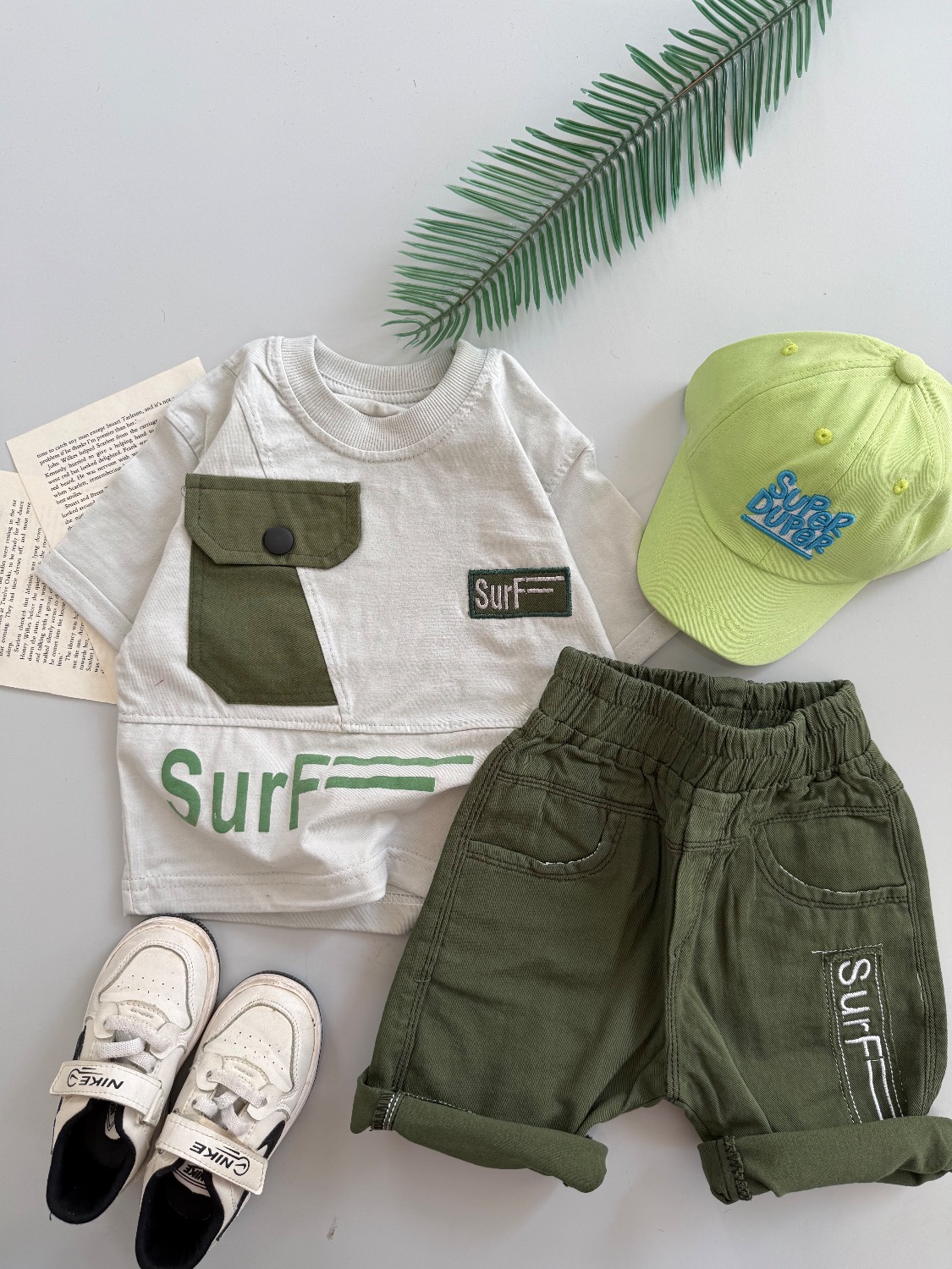 ست تیشرت شلوارک surf